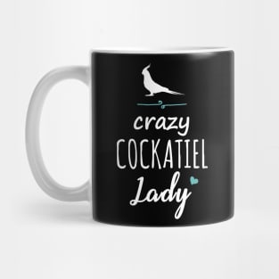 Crazy Cockatiel Lady Mug